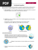 Coordenadas Geográficas 6TO PRIM.