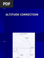 Altitude Corrections