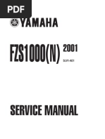 Yamaha FZS 1000 N 2001 Service Manual