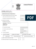 Annual - Return - For - Financial - Year - 2017 - 2018 Icici Securities