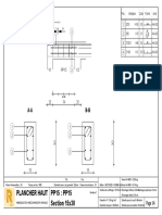 Plancher Haut PP15: PP15 Section 15x30: A-A B-B