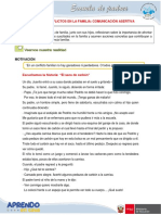 Manejo de Conflictos en La Familia..comunicación Asertiva