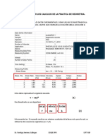 Como Realizar Los Calculos de La Practica de Reometria