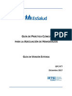 GPC Adecuacion de Hemodialsis Version Corta Extensa