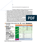 Describe How The Earth's History Can Be Interpreted From The Geologic Time Scale