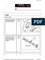 001-008 Camshaft: Install