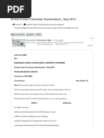 B.Tech II Year II Semester Examinations, May-2015: Ad Closed by