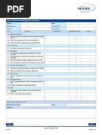 Sub-Contract Pre-Mobilization Checklist: Reset Print