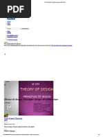 Theory of Design - Principles Designs of Architecture