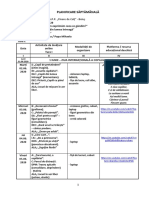 Planificare Saptamanala Iunierecorectat PDF