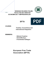 Efta - Tratados