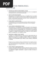 PREGUNTAS FISIOLOGIA CELULAR TEMA 2DO PARCIAL (Autoguardado)