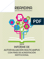 Informe Multicampus Areandina