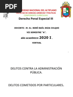 Contra La Administracion Publica Delitos Cometidos Por Particulares 1