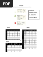 Ejercicios de Circuitos Logicos