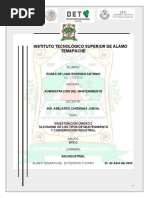 Investigacion Mantenimiento Industrial