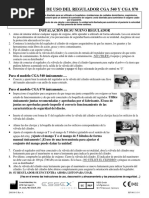 5 Rev A CGA 540 870 Reg Inst. For Use Spanish