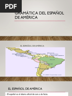 Gramática Del Español de América