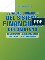 Estatuto Del Sistema Financiero Colombia PDF