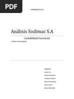 Informe Sodimac