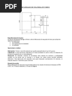 Ejercicio Torneado