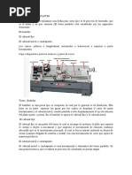 El TORNO Y SUS PARTES