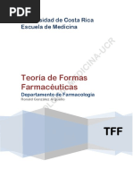 Teoría de Formas Farmacéuticas