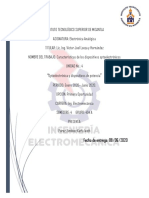 Características de Los Dispositivos Optoelectrónicos