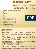 Theories On Personality