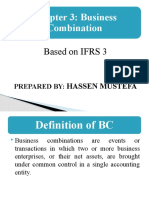 Chapter 3: Business Combination: Based On IFRS 3