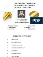 Gold Price Prediction Using Ensemble Based Supervised Machine Learning