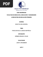 Fonología de La Lengua Española