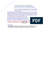 Isoloated Footing Design