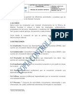 GTB-M-03 Manual de Gestión Humana