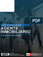 Brochure Curso de Especializacion Del Agente Inmobiliario