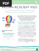 Raising Resilient Kids: Key Ways To Support Your Child's Mental Health During The Coronavirus Pandemic