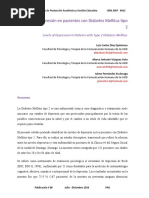 Niveles de Depresión en Pacientes Con Diabetes Mellitus Tipo 2