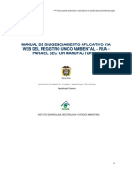 01-Manual Diligenciamiento Establecimiento RUA Manufacturero PDF