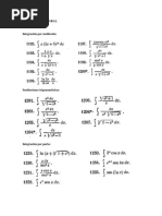 CALCULO INTEGRAL Ejercicios de Aplicación 1