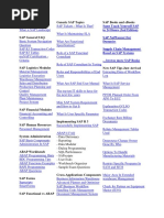 Overview of ERP SAP Introduction What Is SAP Landscape SAP General FAQ Basic System ... PDF