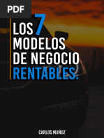 Los 7 Modelos de Negocio Rentables