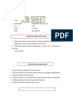 Job Sheet Urin