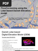 Flood Screening Used The Lidar-Based Danish Elevation Model - Eva Boegh