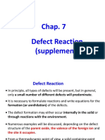 Defects Reactions 2 PDF