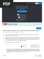 Aviation Stackexchange Com Questions 17192 What Are Electro Hydraulic Servo Valves and Solenoid Operated Valves