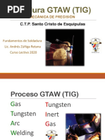 Proceso de Soldadura GTAW (TIG)