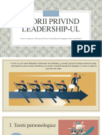 Teorii Privind Leadership-Ul