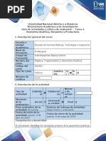 Guía de Actividades y Rubrica de Evaluación - Tarea 4 - Desarrolar Ejercicios Unidad 3