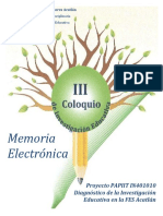 Memoria III Coloquio Investigacion Educa PDF