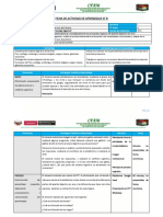 Ficha de Actividad de Aprendizaje - PRODUCCIÓN DE AVES DE POSTURA